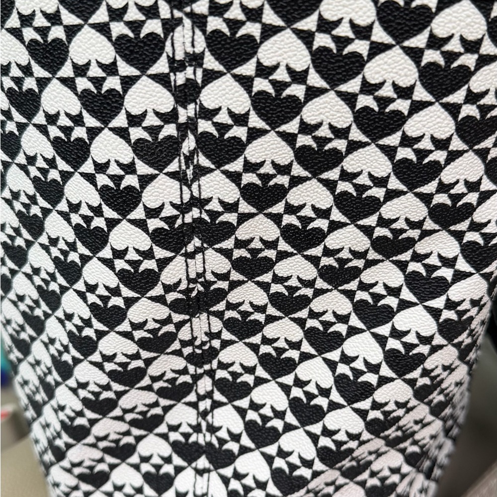 kate spade Black & White Patterned Stripe Tote - Picture 3 of 4